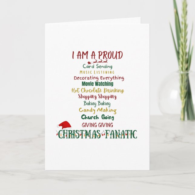 Tarjeta de Navidad (Anverso)