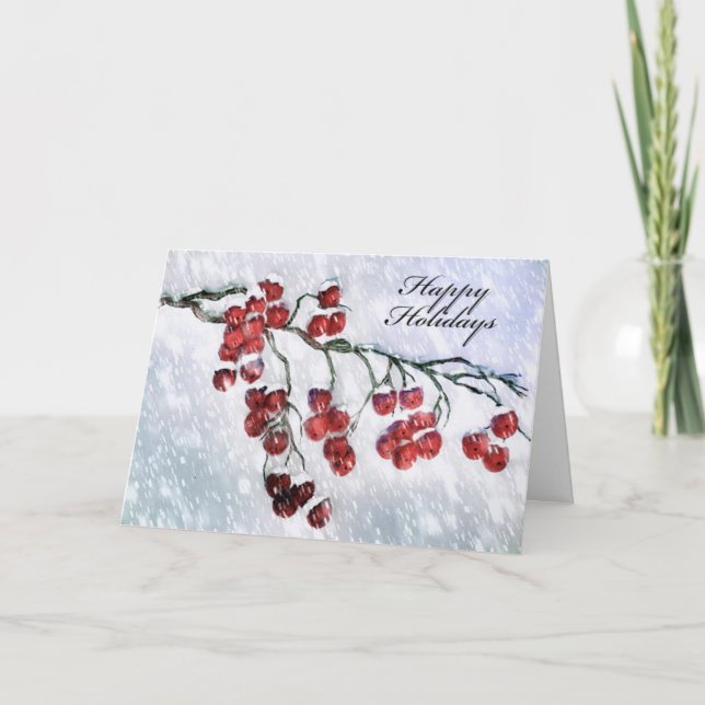 Tarjeta de navidad (Anverso)