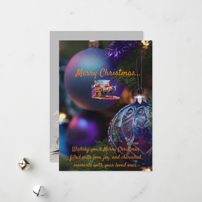 Tarjeta de navidad (Anverso/Reverso In Situ)