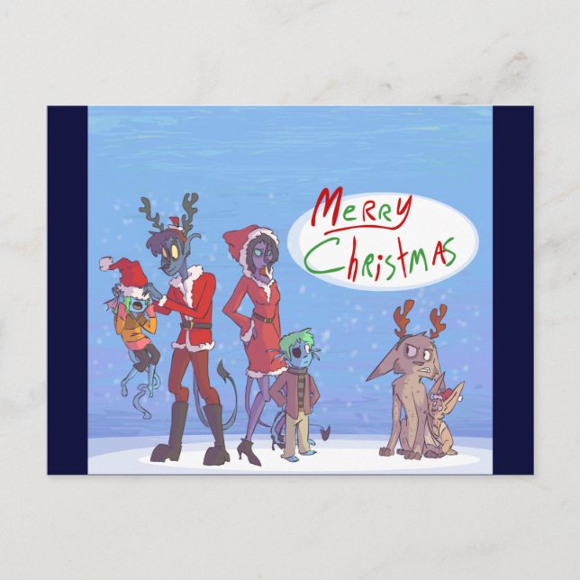 Tarjeta de Navidad (Anverso)