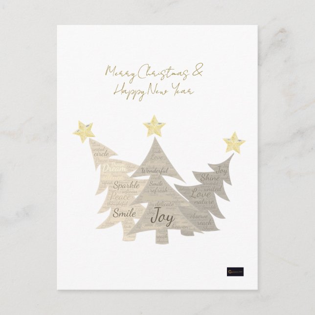 Tarjeta de navidad (Anverso)