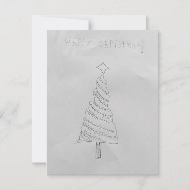 Tarjeta de navidad (Anverso)