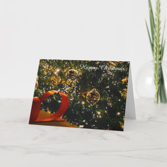 Tarjeta de navidad (Anverso)