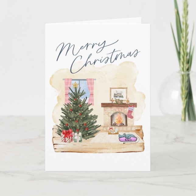 Tarjeta de navidad (Anverso)