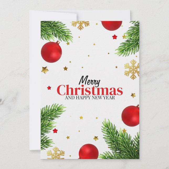 Tarjeta de navidad (Anverso)