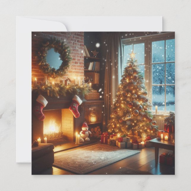 Tarjeta de navidad (Anverso)