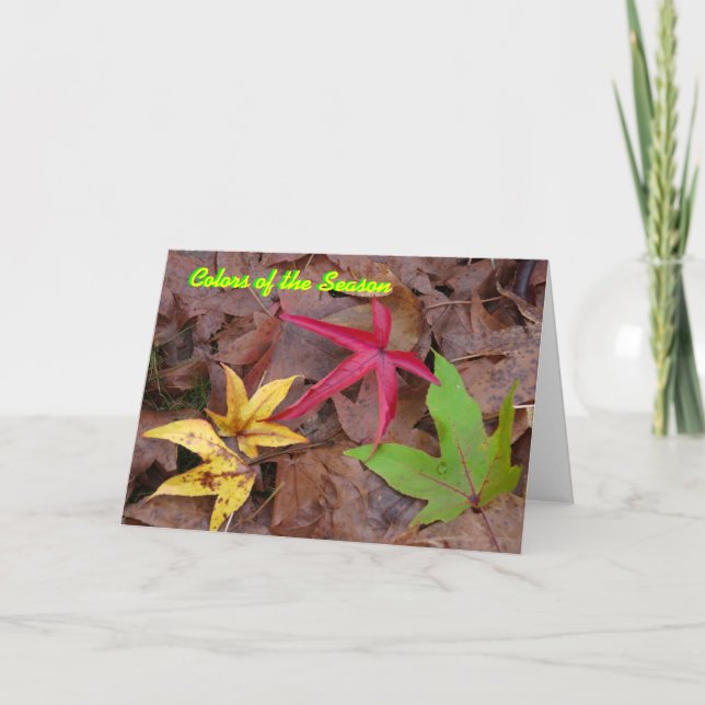 Tarjeta de Navidad (Anverso)