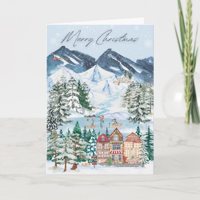 Tarjeta de navidad (Anverso)