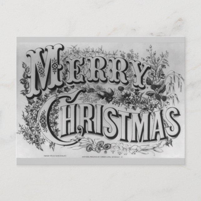 Tarjeta de Navidad (Anverso)