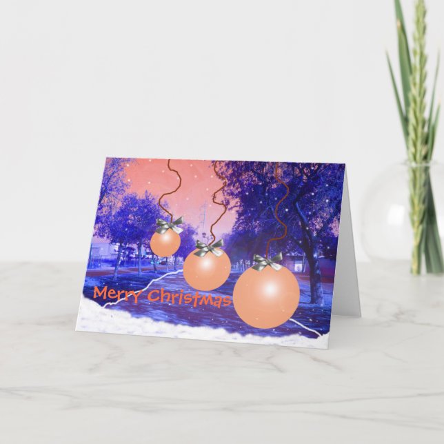 Tarjeta de Navidad (Anverso)