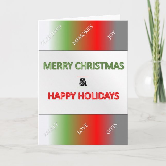 Tarjeta de Navidad (Anverso)