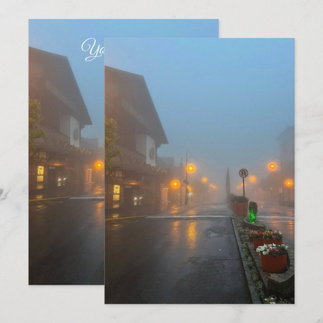 Tarjeta de navidad (Anverso / Reverso)