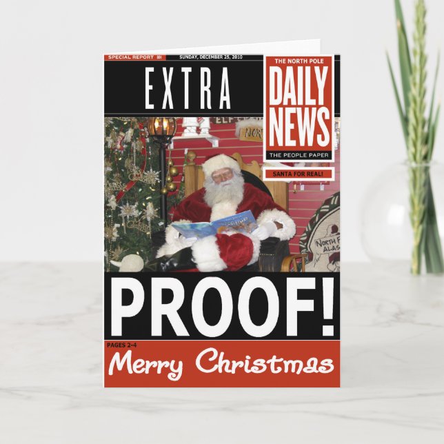 Tarjeta de navidad (Anverso)