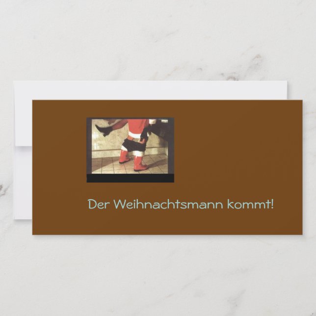 Tarjeta de navidad (Anverso)