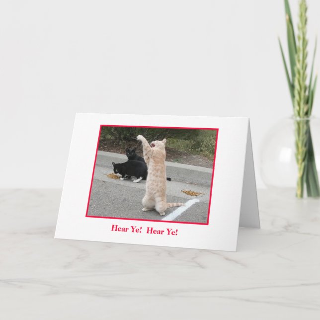 Tarjeta de Navidad (Anverso)