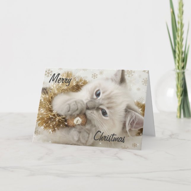 Tarjeta de Navidad (Anverso)