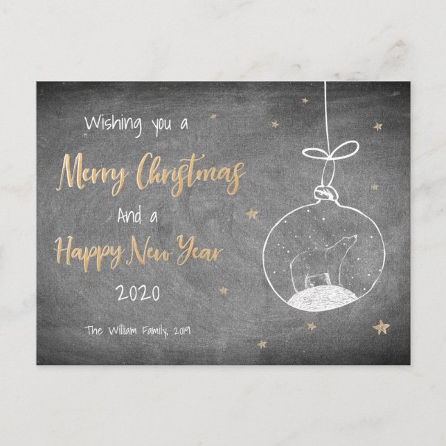 Tarjeta de Navidad (Anverso)