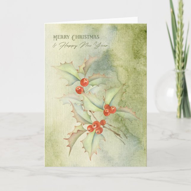 Tarjeta de navidad (Anverso)