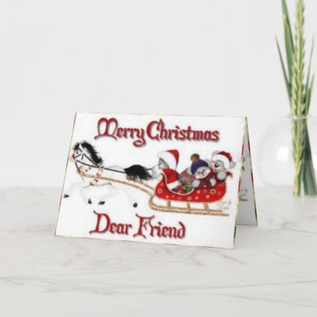 Tarjeta de navidad (Anverso)