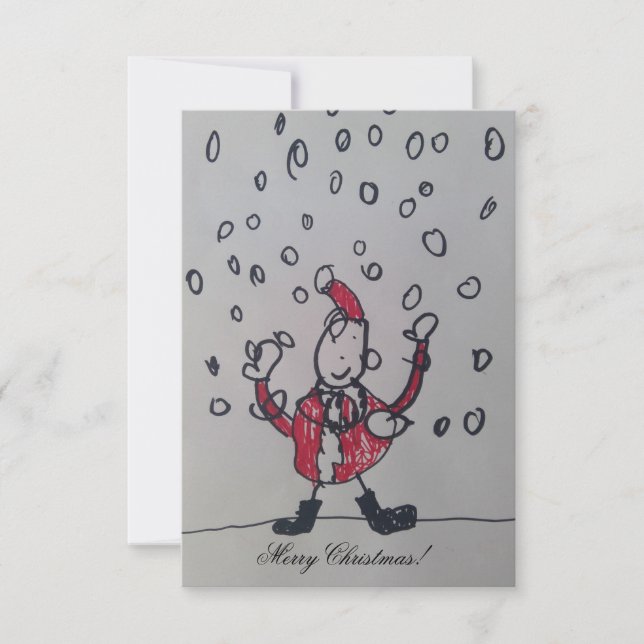 Tarjeta de navidad (Anverso)