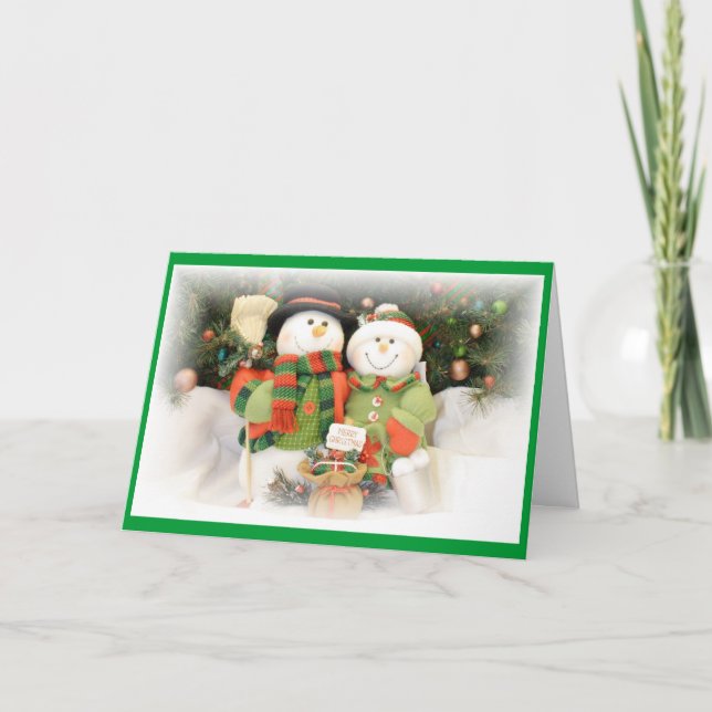 Tarjeta de navidad (Anverso)