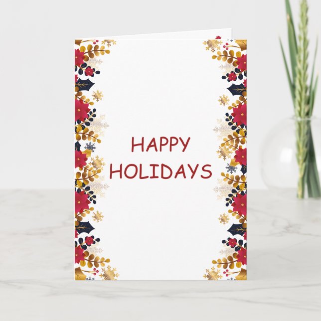 Tarjeta de Navidad (Anverso)