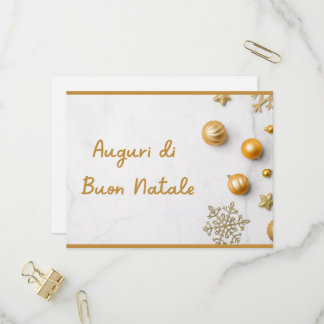 tarjeta de Navidad