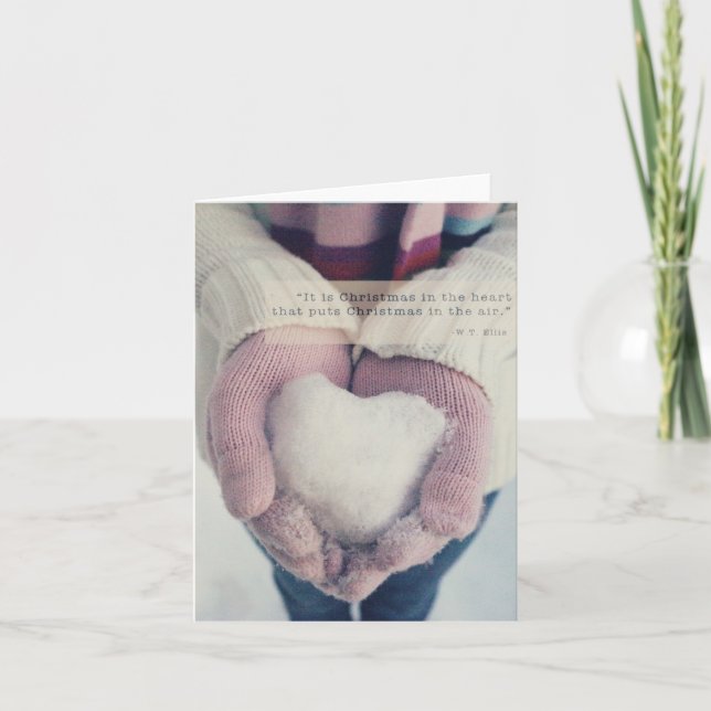 Tarjeta de navidad (Anverso)