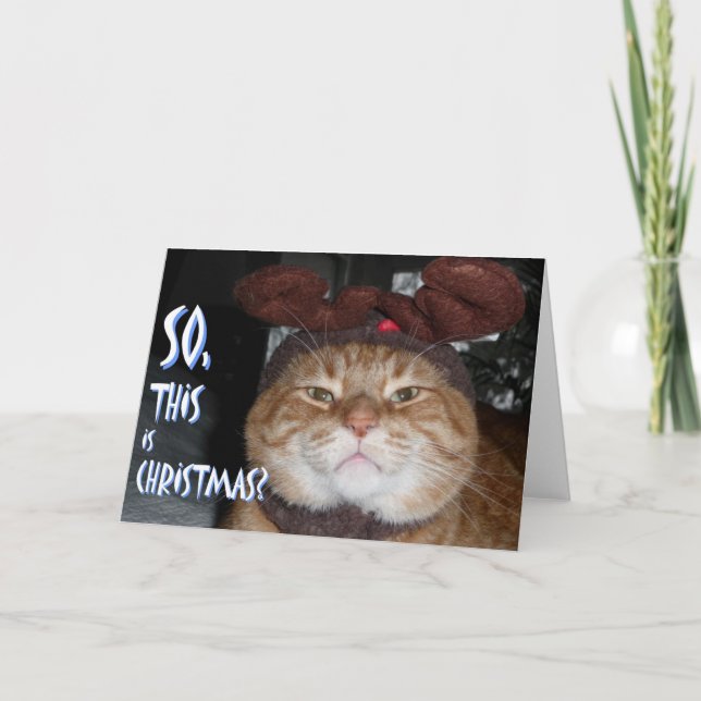 Tarjeta de navidad (Anverso)