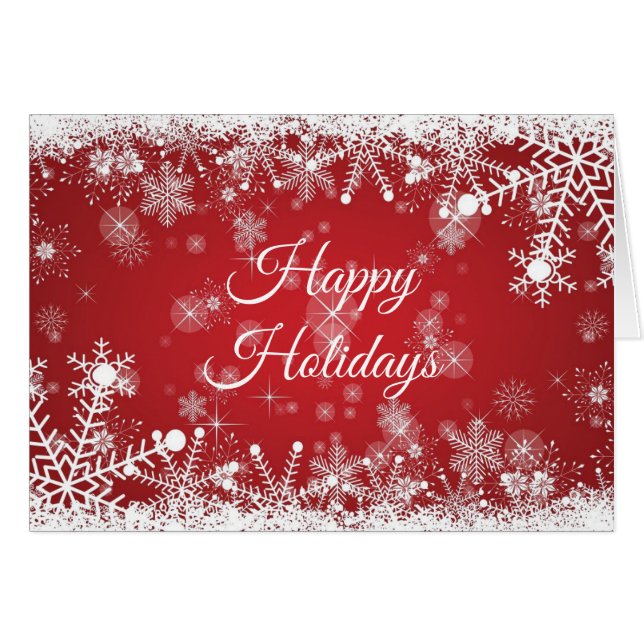 Tarjeta de navidad (Anverso (Horizontal))