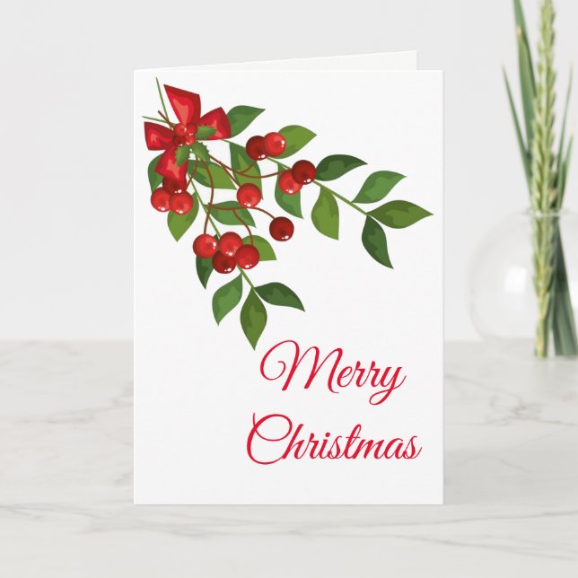 Tarjeta de Navidad (Anverso)