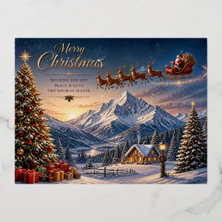 tarjeta de Navidad