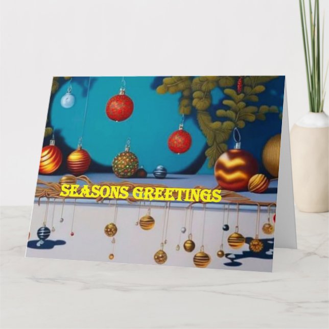 Tarjeta de navidad 2 (Anverso)