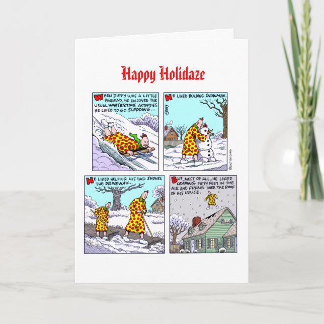 Tarjeta de Navidad 2013 enérgica (Anverso)