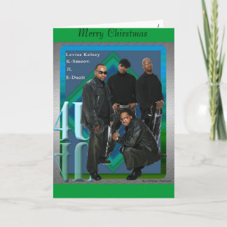 Tarjeta de navidad 4U