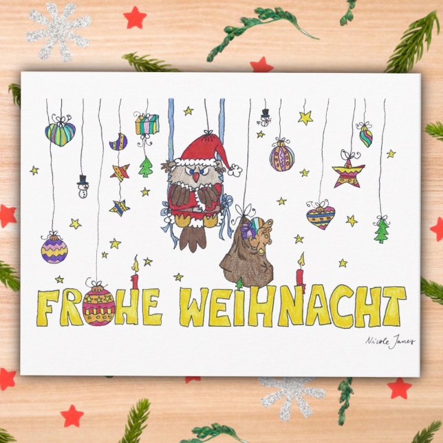 Tarjeta de Navidad alegre de Nicole Janes (Subido por el creador)