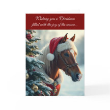 Tarjeta de Navidad Alegre y Mane