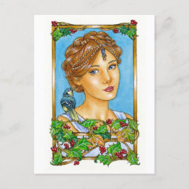 Tarjeta de Navidad "Alegría al Mundo"