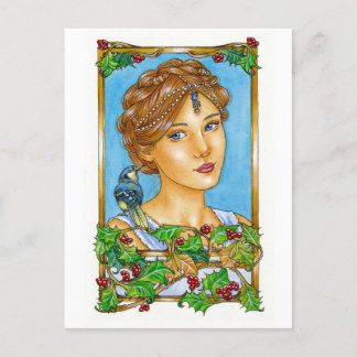 tarjeta de Navidad "Alegría al Mundo"