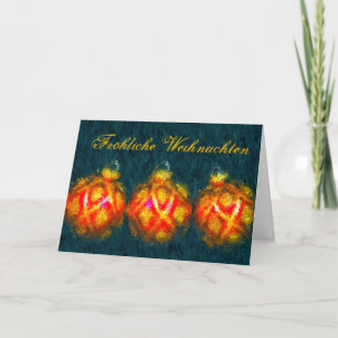 Tarjeta de Navidad alemana