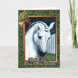 Tarjeta de Navidad andaluz del espacio en blanco