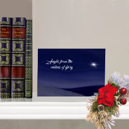 Tarjeta de Navidad 'Ángeles de los Reinos de Glori