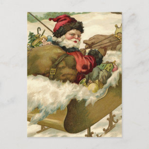 Tarjeta de Navidad antigua