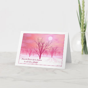Tarjeta de Navidad - "árboles del invierno "