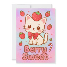 Tarjeta de Navidad “Berry Sweet Dreams” – Poe con 