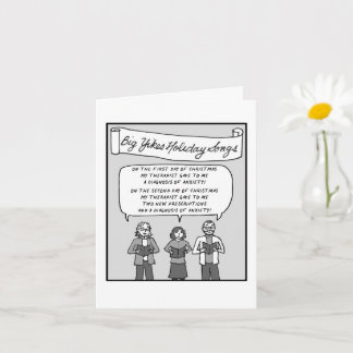 Tarjeta de Navidad Big Yikes: 12 Días de Navidad