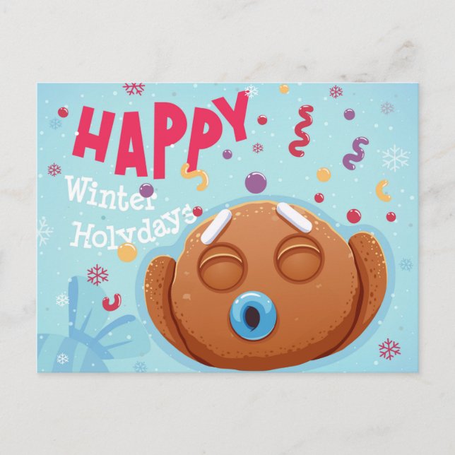 Tarjeta de Navidad Bonita (Anverso)