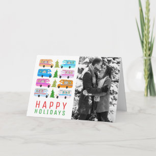 Tarjeta de Navidad Bonita para Camper RV PERSONALI