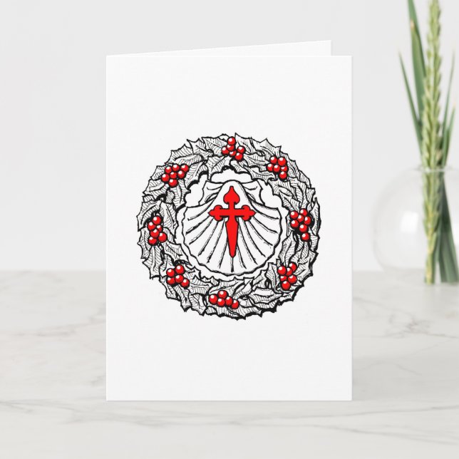Tarjeta de Navidad: Buen Camino (Anverso)
