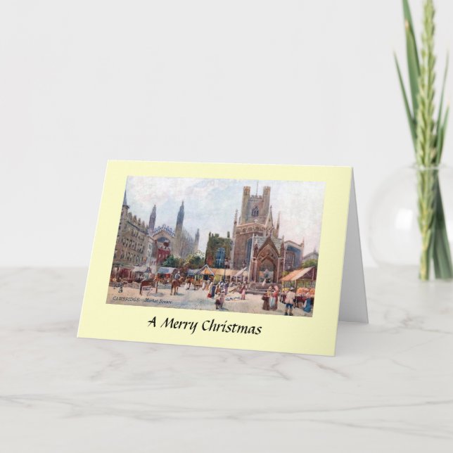 Tarjeta de navidad - Cambridge (Anverso)